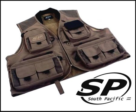 South Pacific Pro-Guide Fly Fishing Vest